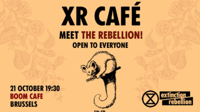 Meet the Rebellion 21 October 19:30 Boom Café