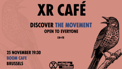 XR Café 25 November, Boom Café