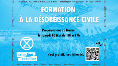 Formation à la Désobéissance Civile, Samedi 16 Mai de 10h à 17h