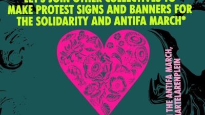 XR regenerative activity / let's join other collectives to make protest signs and banners / March 23, 7-9 pm, Garage Opek