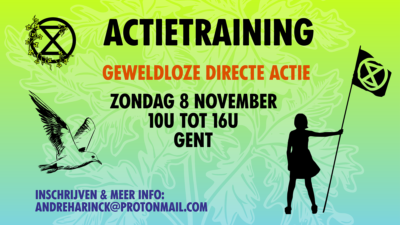 Actietraining zondag 8 november