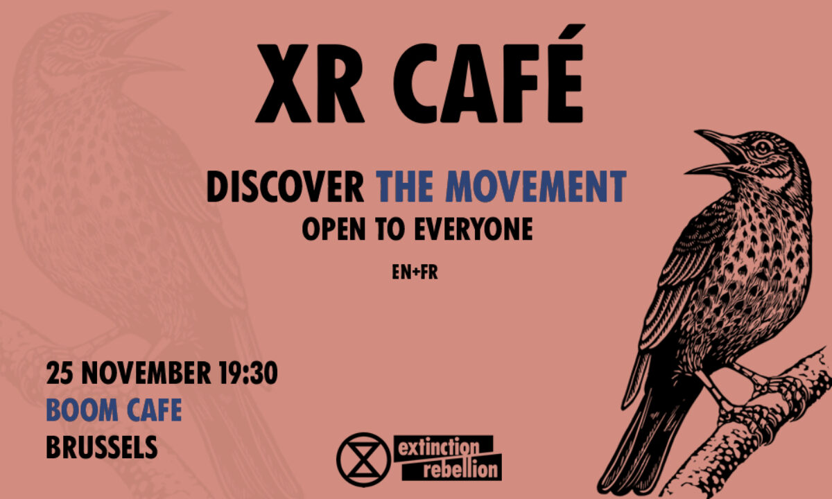 XR Café 25 November, Boom Café