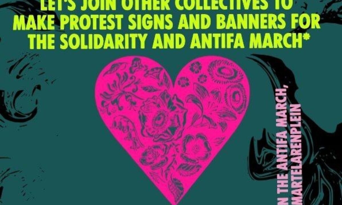 XR regenerative activity / let's join other collectives to make protest signs and banners / March 23, 7-9 pm, Garage Opek