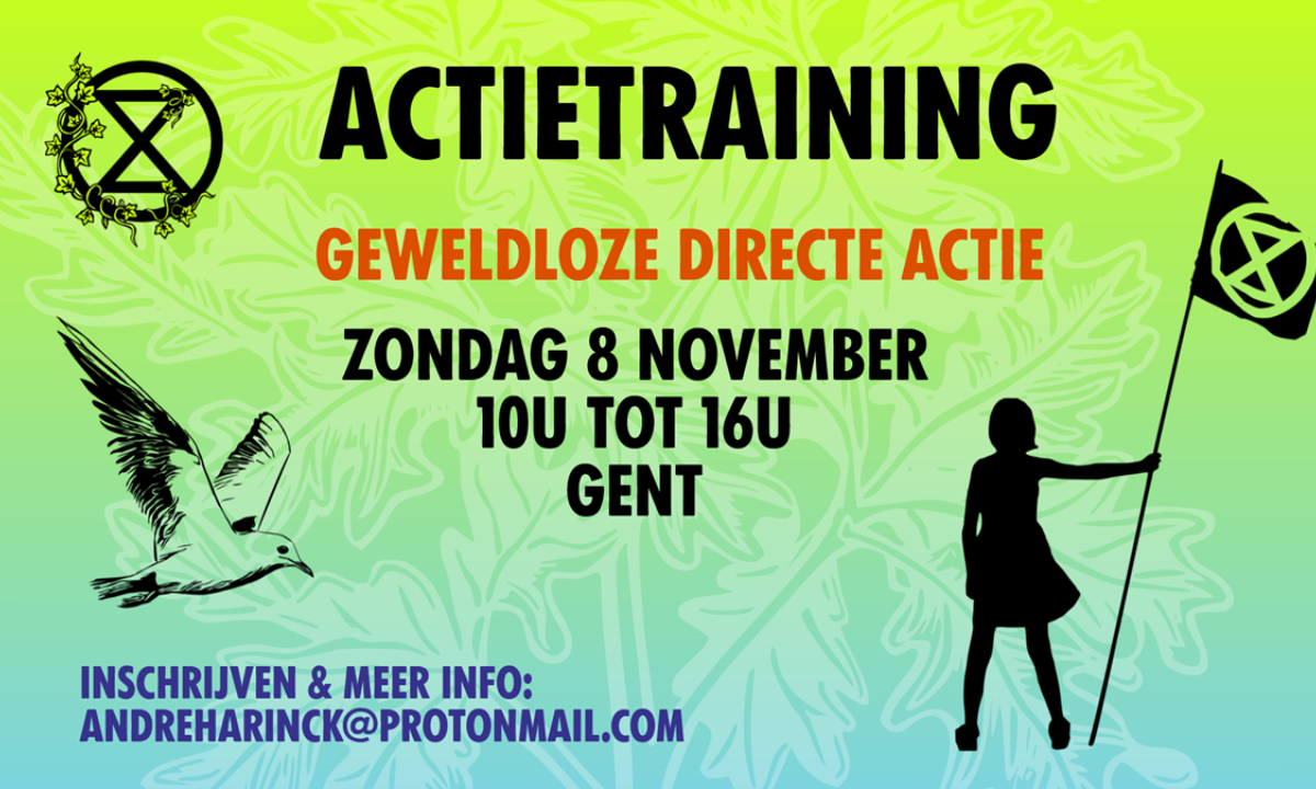 Actietraining zondag 8 november